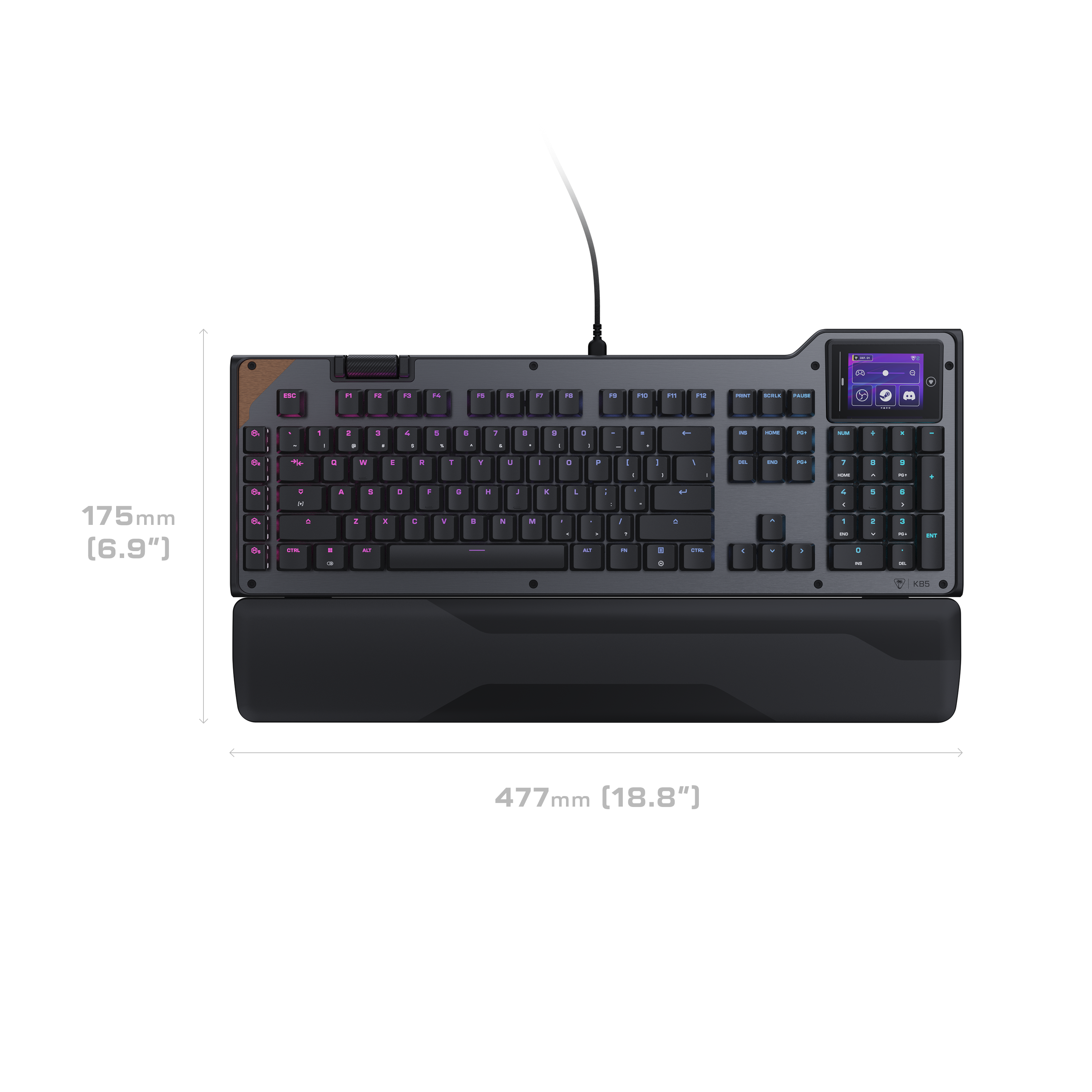 Turtle Beach Command KB5 Wired Black – Gratis frakt v:5591835 Turtle Beach Command KB5 Wired Black – Gratis frakt v:5591835