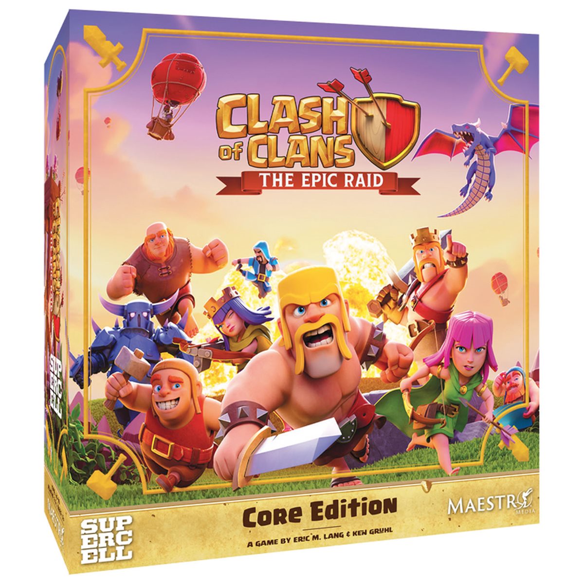 Clash of Clans: The Epic Raid (Core Edition) (MMCLASHRAID01) – Gratis frakt v:6280521