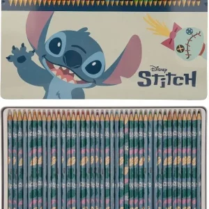 Stitch – Fargeblyanter – metallboks – 40 stk. v:3565852 Stitch – Fargeblyanter – metallboks – 40 stk. v:3565852