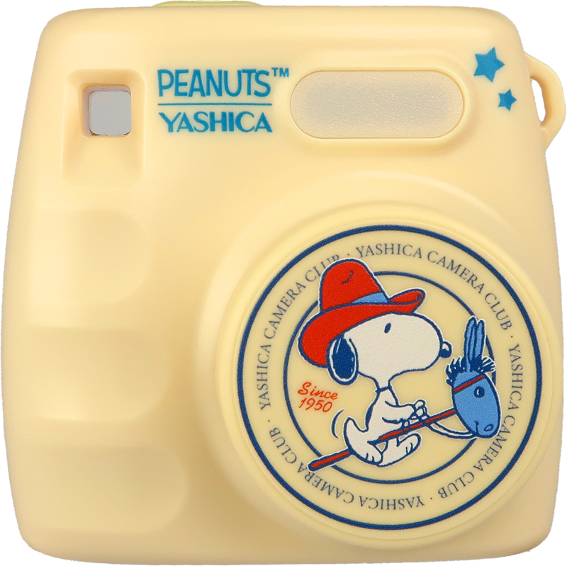 Yashica - Peanuts Mini Digital Camera - Cream v:9287680