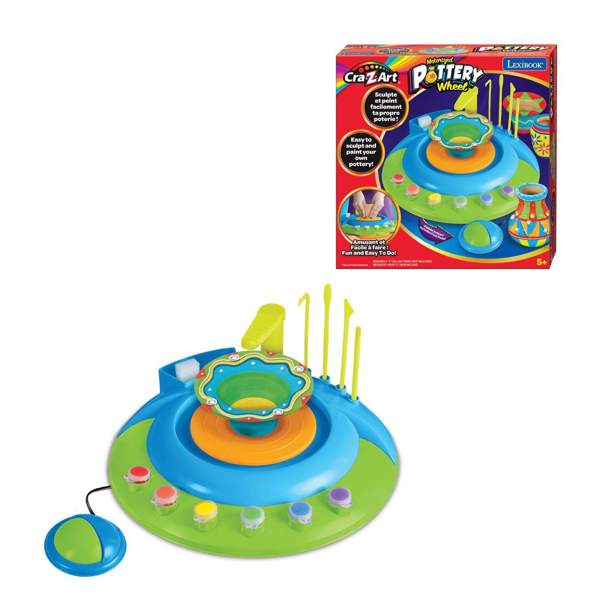 Lexibook - Motorized Pottery Wheel (CRPOT1) v:8575616