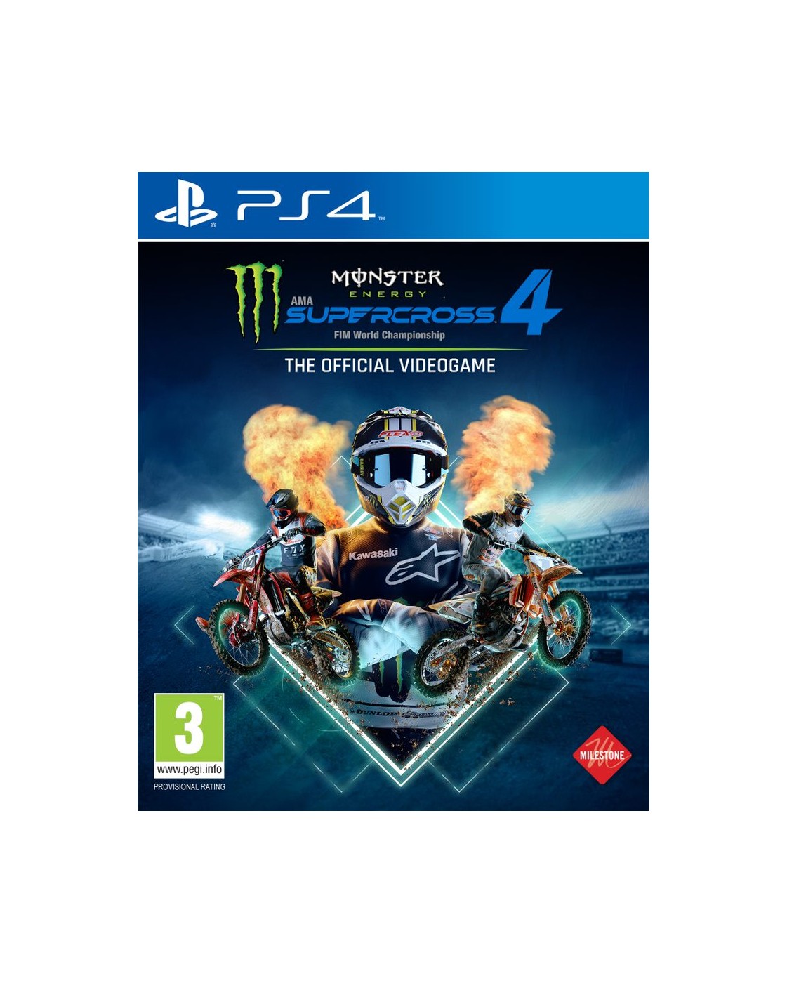 Monster Energy Supercross - The Official Videogame 4 - PlayStation 4 - Engelsk - Standard v:4147218
