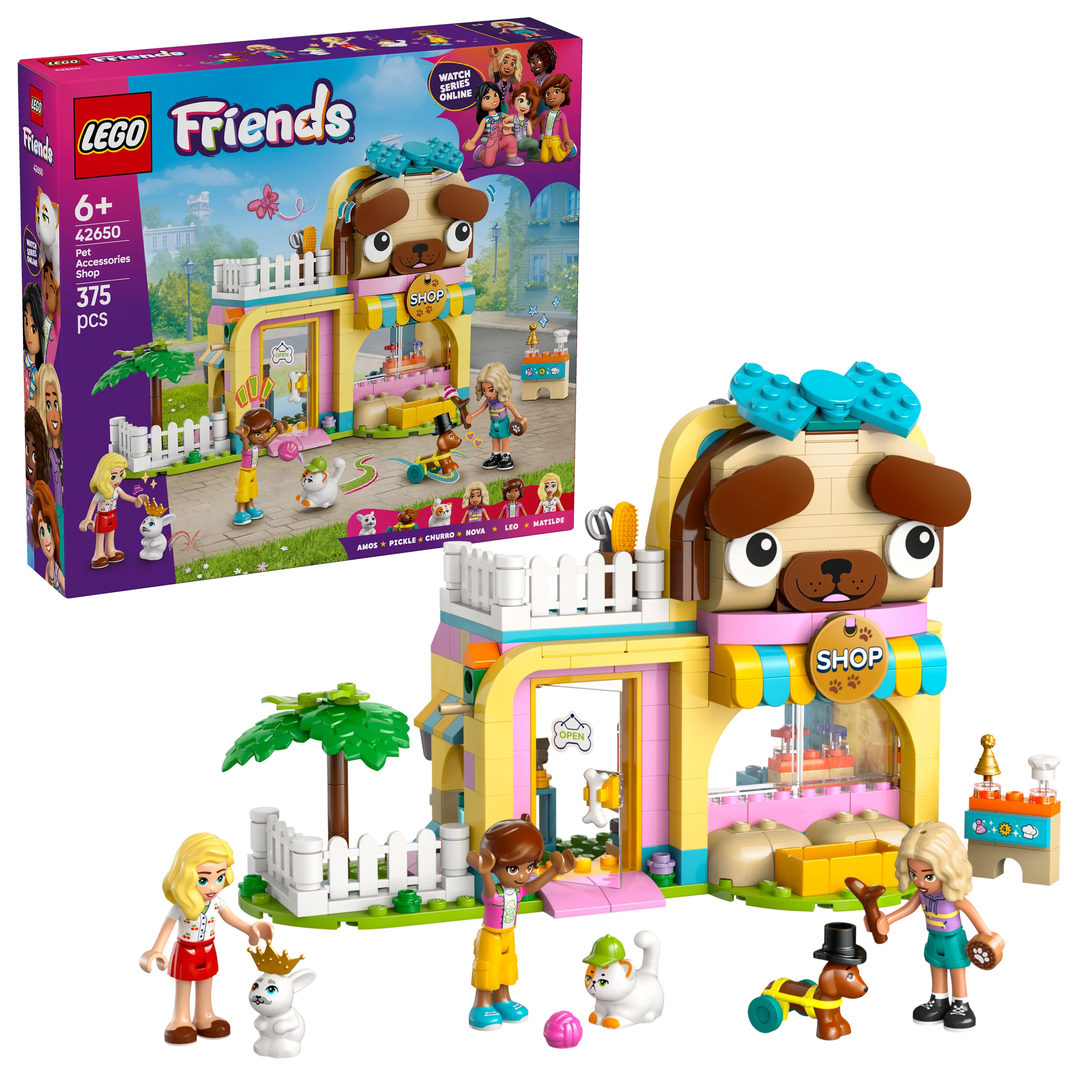 LEGO - Friends - Dyrebutikk (42650) v:3763135