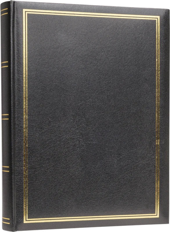 Focus - Prestige Super 300 Fotoalbum 10x15 – Plass til 300 bilder, Skinnimitasjon - Black v:9381355