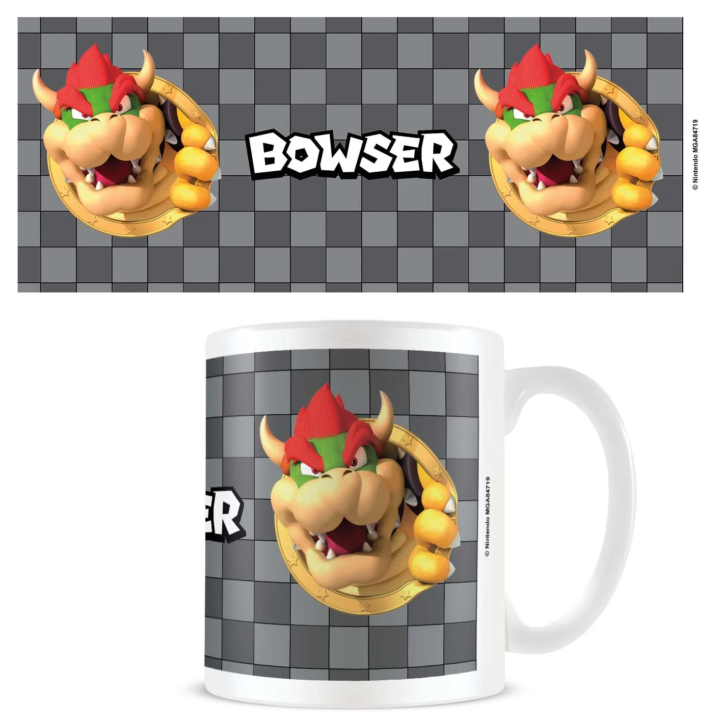Pyramid International – Mug Super Mario (Bowser 3D Port) – White v:9726147