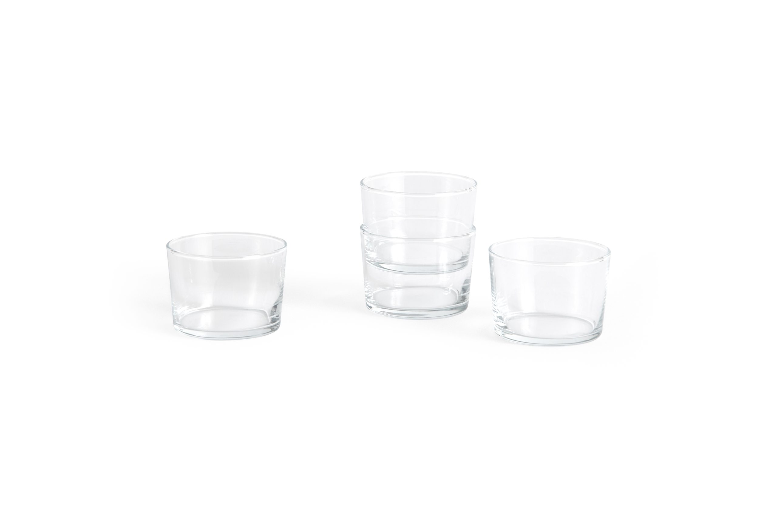 HAY - Glass - 4-pack - Liten - 22.0 - Small v:7104524