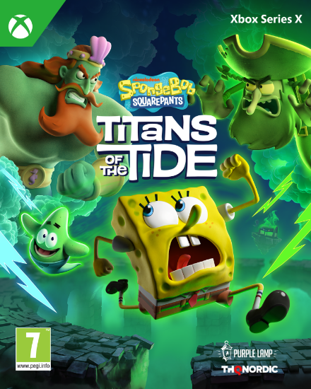SpongeBob SquarePants: Titans of the Tide - Xbox Series X - Engelsk - Standard v:1665372