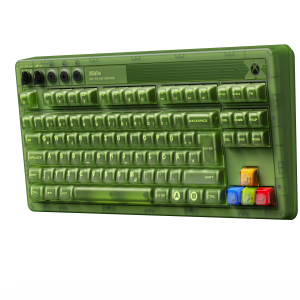 8Bitdo – Mechanical Keyboard Xbox Ed ISO (UK) – Green – 87 Keys Layout – Gratis frakt v:4919577