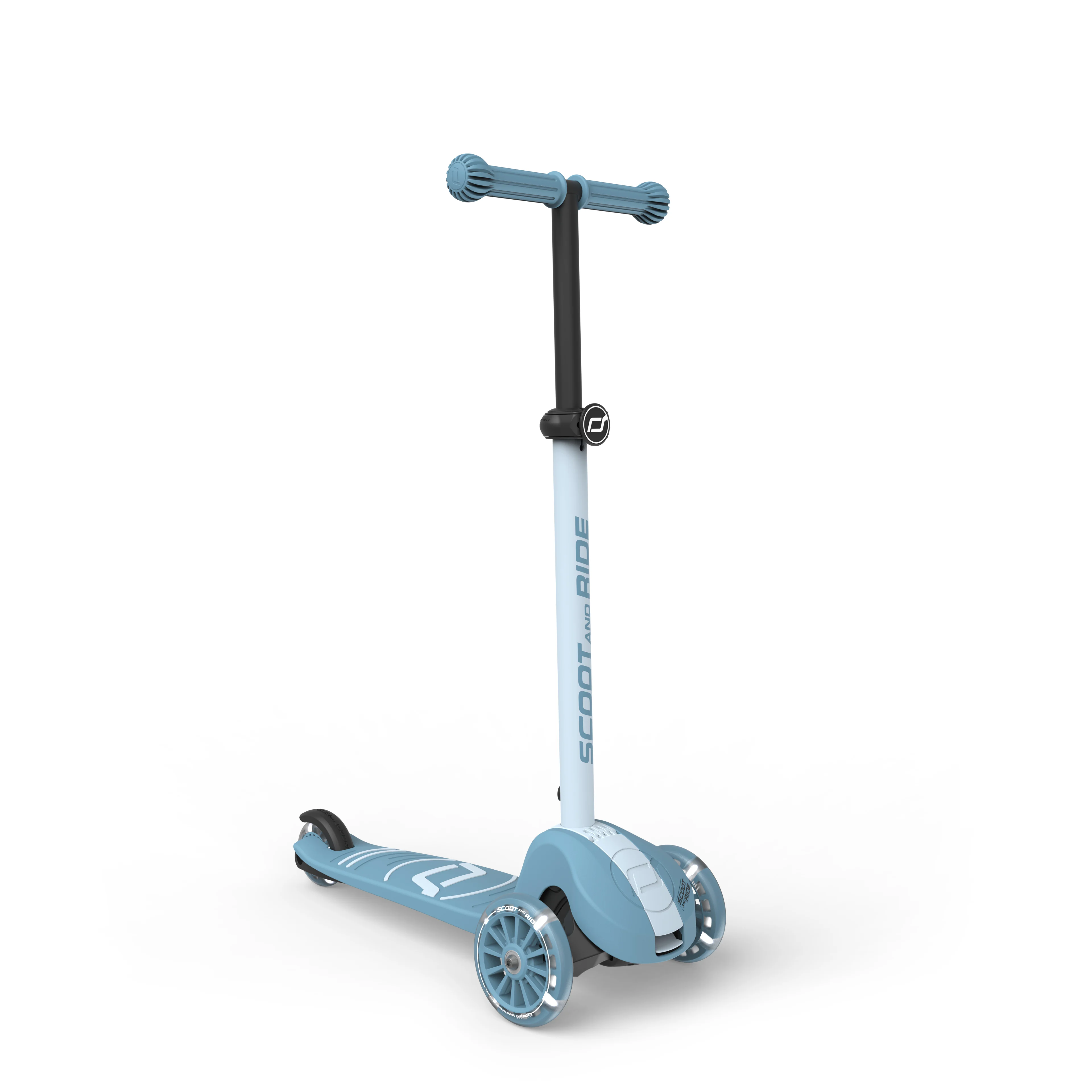Scoot and Ride – Highwaykick 3S LED – Steel (00933) – Gratis frakt v:6583086 Scoot and Ride – Highwaykick 3S LED – Steel (00933) – Gratis frakt v:6583086