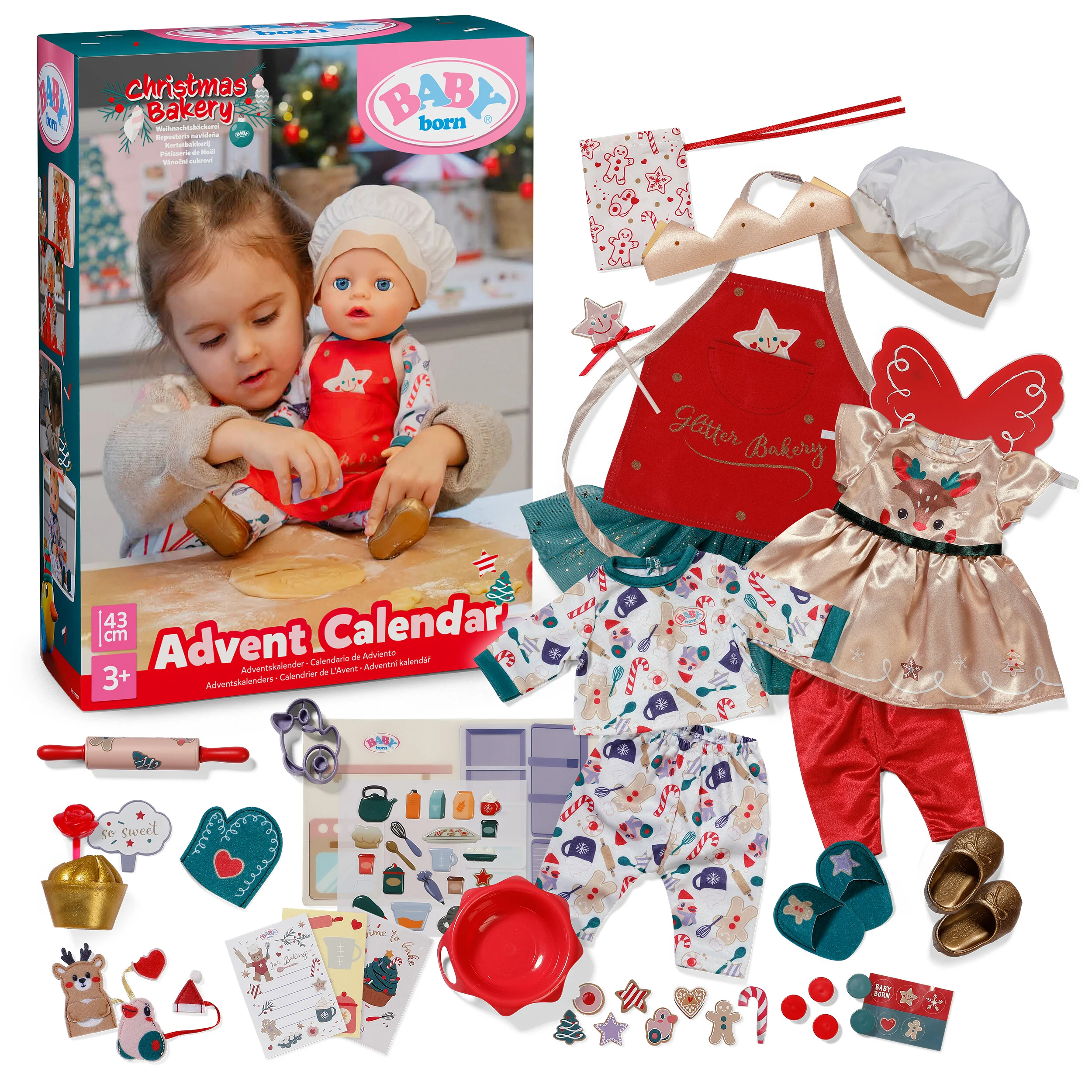 Baby Born – Advent Calendar 43cm (841990) – Gratis frakt v:2854307 Baby Born – Advent Calendar 43cm (841990) – Gratis frakt v:2854307