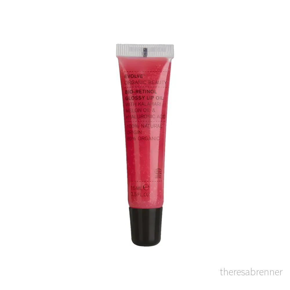 Evolve Beauty - Bio-Retinol Glossy Lip Oil 15 ml - Soft Pink v:4234563