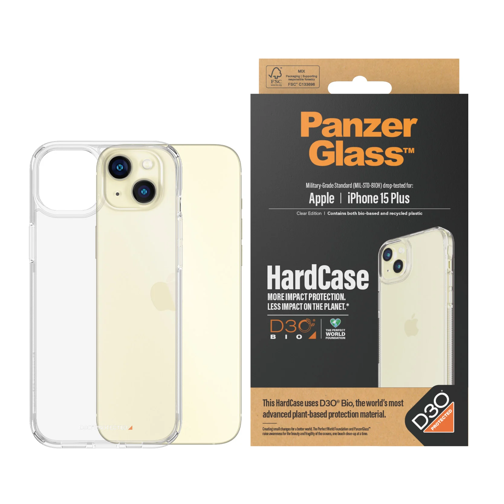 PanzerGlass – Apple IPhone 15 Plus HardCase With D3O v:9381063 PanzerGlass – Apple IPhone 15 Plus HardCase With D3O v:9381063