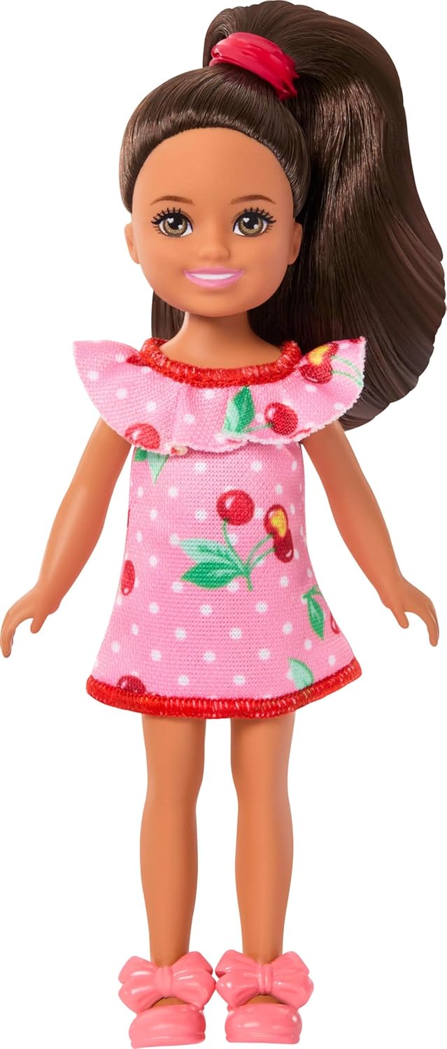 Barbie - Chelsea and Friends Doll - Lula with Brunette Hair (JJB35) - Chelsea - Lula with Brunette Hair v:8507286
