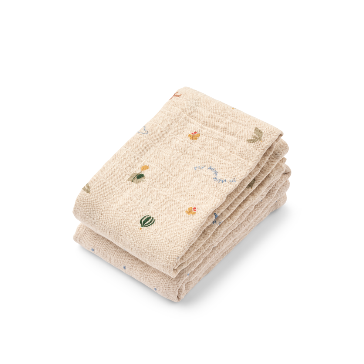 – Lewis Muslin Cloth 2-Pack – Star / Flying Mix – One size v:3105910 – Lewis Muslin Cloth 2-Pack – Star / Flying Mix – One size v:3105910