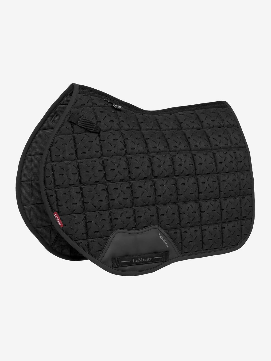 Lemieux - 3D Mesh Self-Cool Eurojump Square - Black - Large - Gratis frakt v:2840512