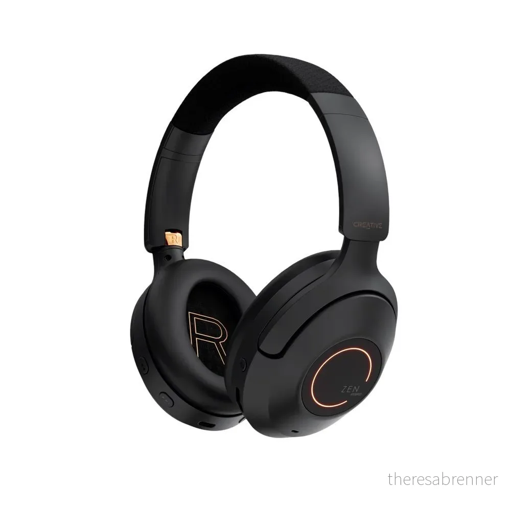 Creative - Zen Hybrid Pro Wireless Over-Ear Headphones ANC - Black - Gratis frakt v:9082871