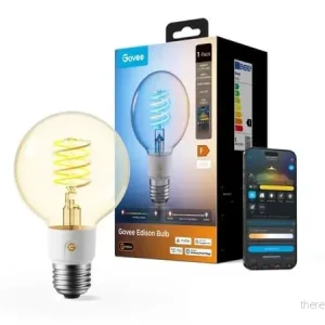 Govee Smart Edison Lyspære E27 G80 – RGBWW 500lm, Dempbar Fargeskiftende Globepære, Matter v:3815810 Govee Smart Edison Lyspære E27 G80 – RGBWW 500lm, Dempbar Fargeskiftende Globepære, Matter v:3815810