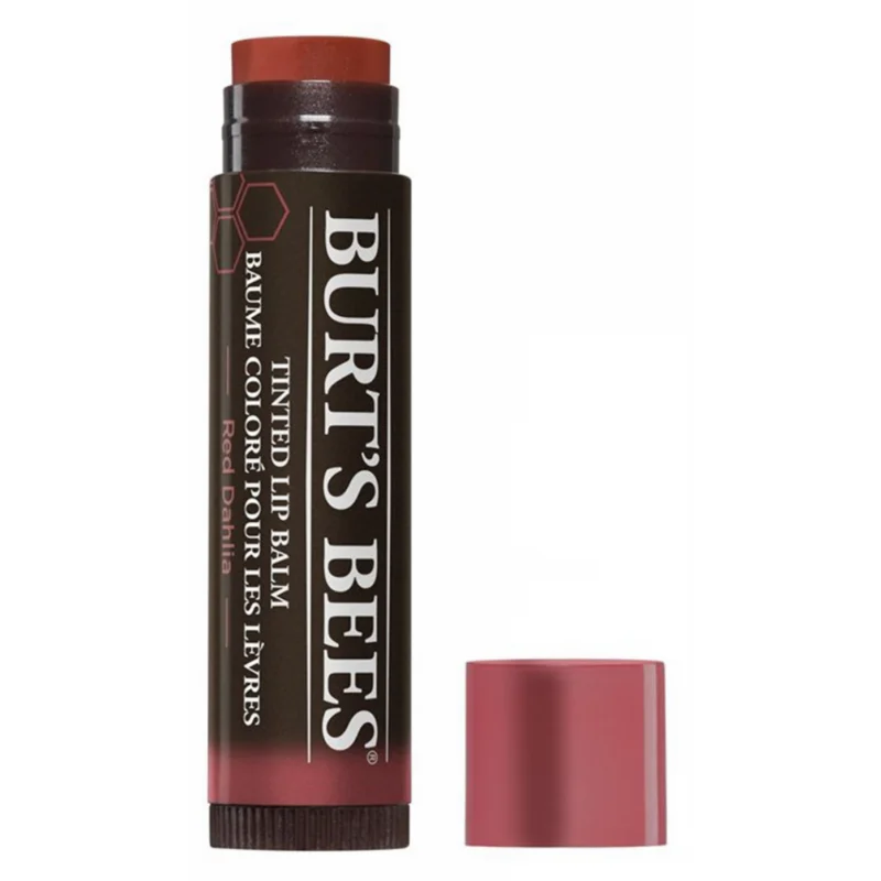 Burt's Bees – Tinted Lip Balm Red Dahlia – Rød – Red Dahlia v:2386487 Burt's Bees – Tinted Lip Balm Red Dahlia – Rød – Red Dahlia v:2386487