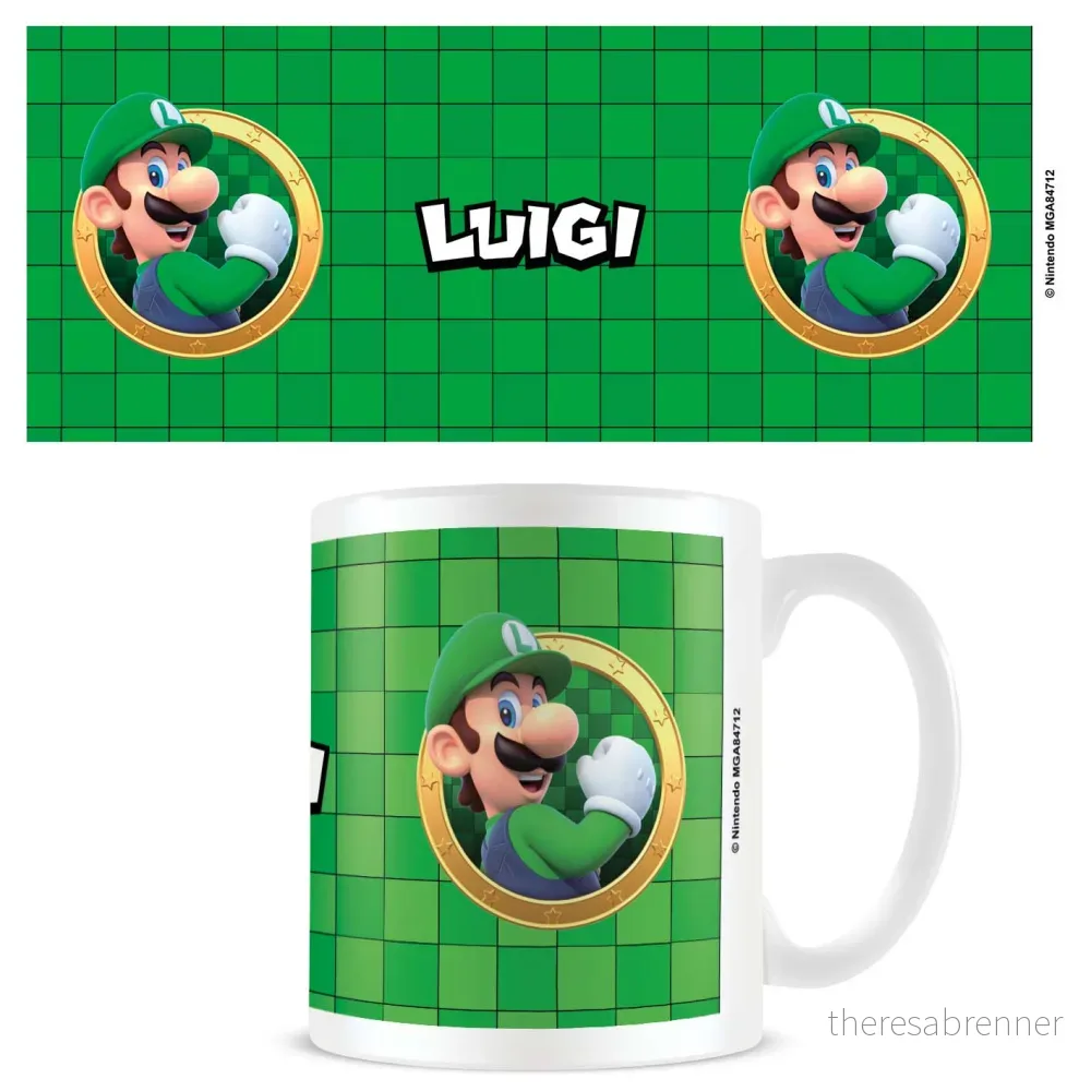 Pyramid International – Mug Super Mario (Luigi 3D Port) – White v:3410418