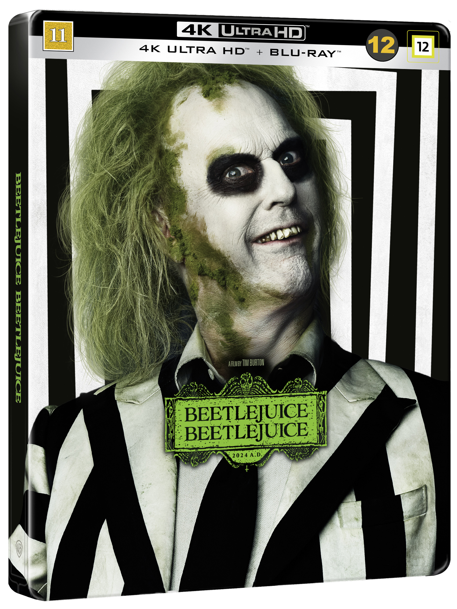 Beetlejuice Beetlejuice (Steelbook) (4K UHD & Blu-ray) - 4K Blu-Ray/Blu-Ray - Steelbook v:1226668