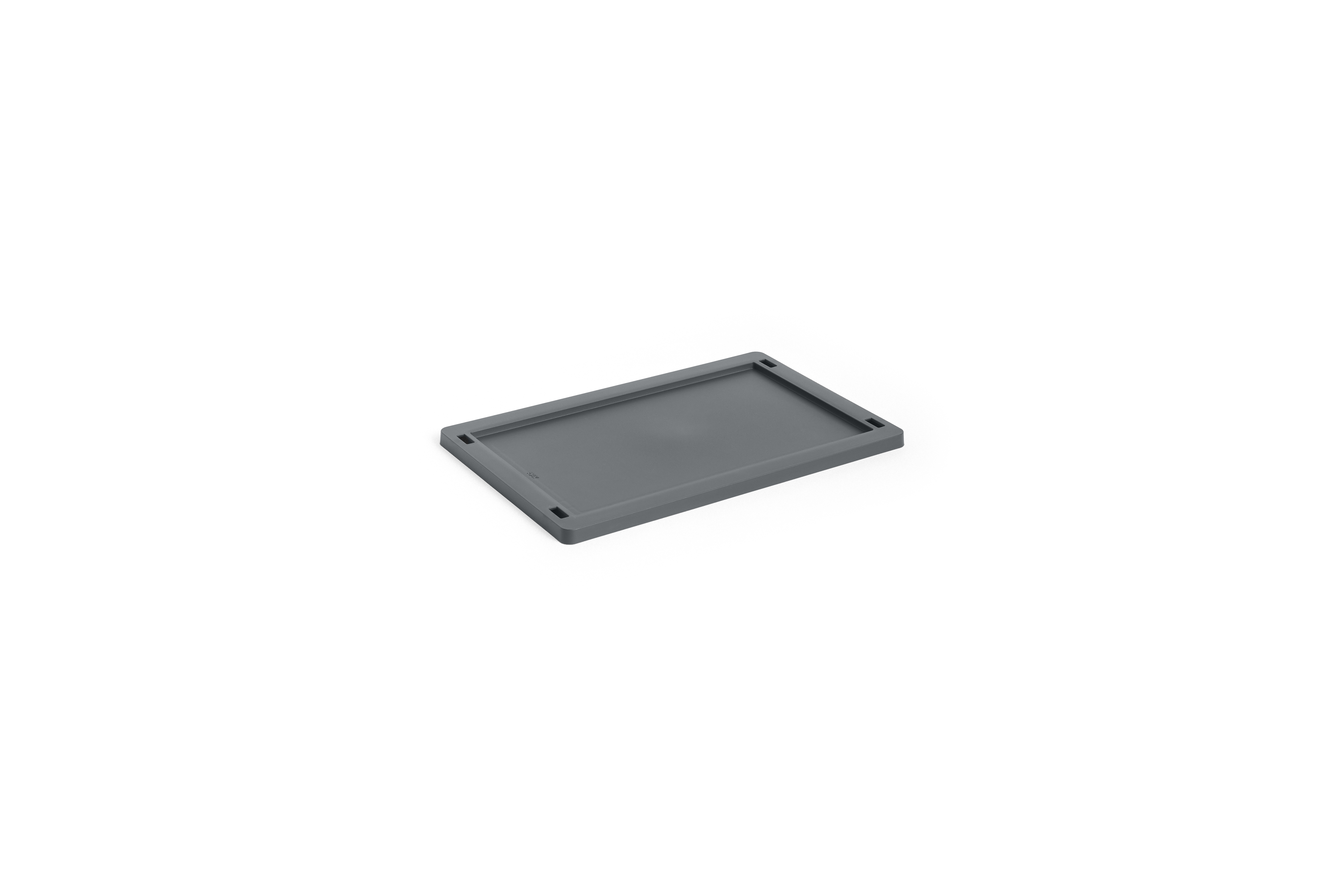 HAY - Colour Crate Plastlokk S (Koksgrå) - Charcoal v:7422735