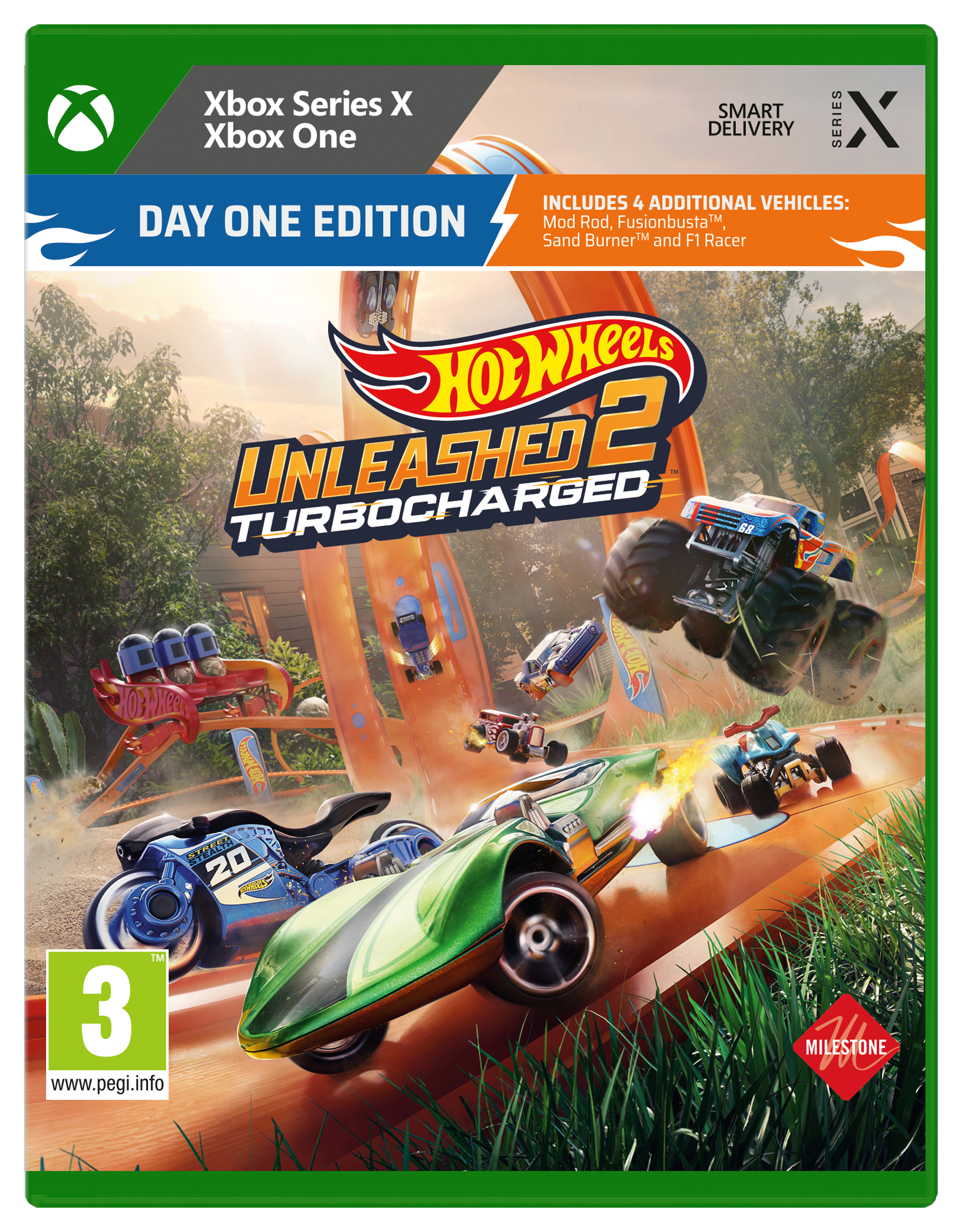Hot Wheels Unleashed 2: Turbocharged (Day 1 Edition) (POL/Multi in Game) - Xbox Series X - Polsk - Day 1 Edition v:5058958