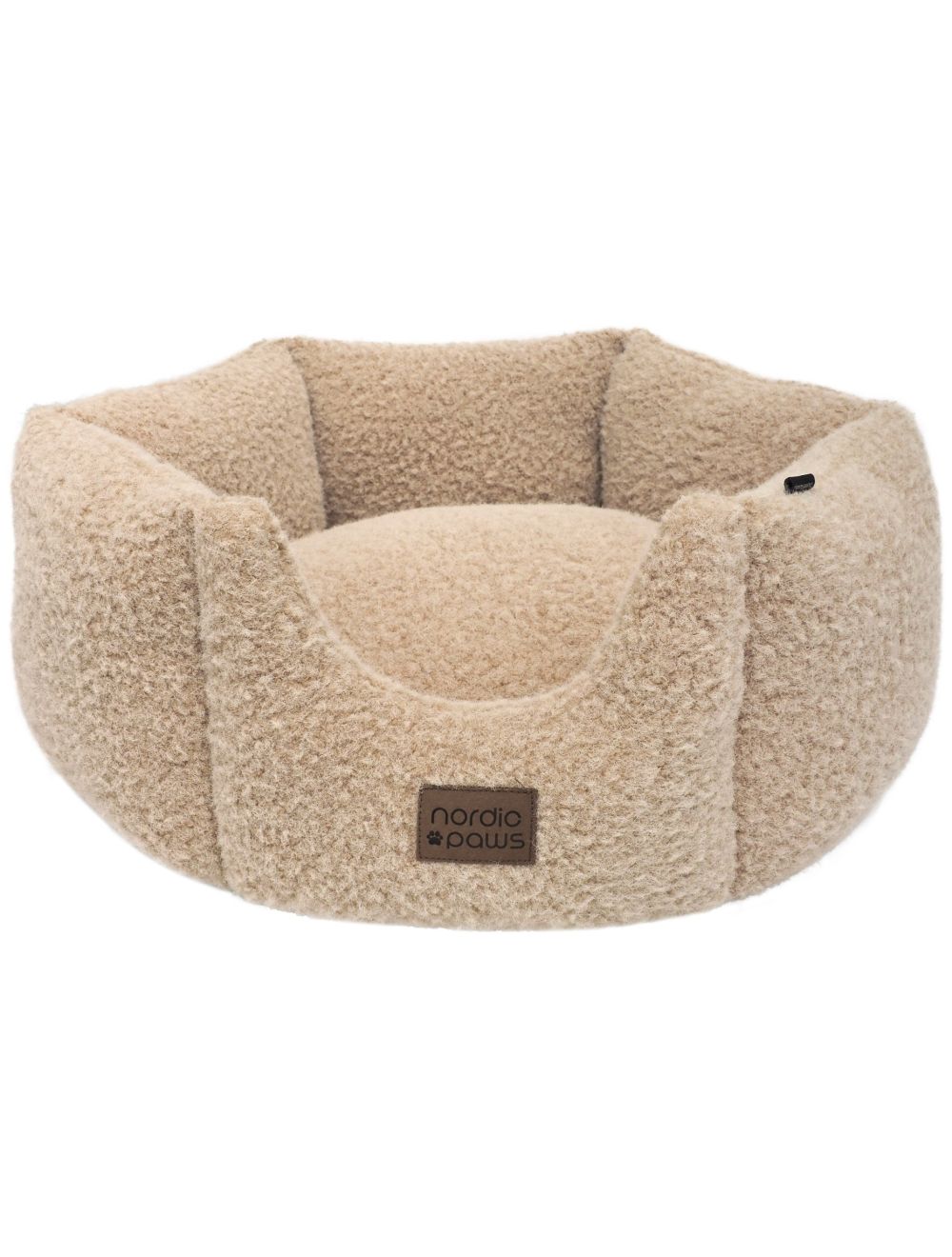 Nordic paws - ComfyHex Dogbed Edda S - Beige - 55x55x24cm - Gratis frakt v:6117203