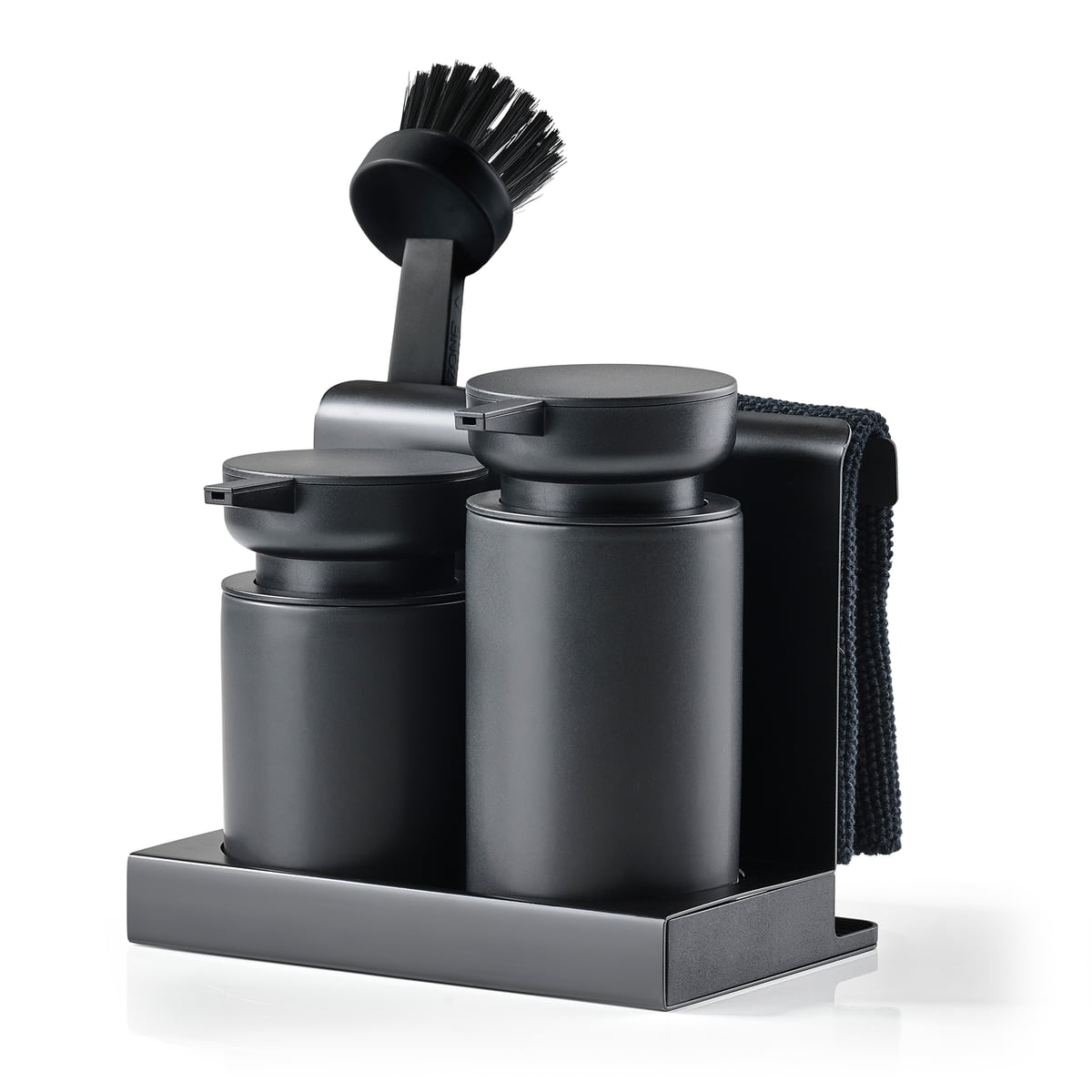 Zone Denmark - Dishwashing set DIISH - Black (26664) - Black - Gratis frakt v:3280463