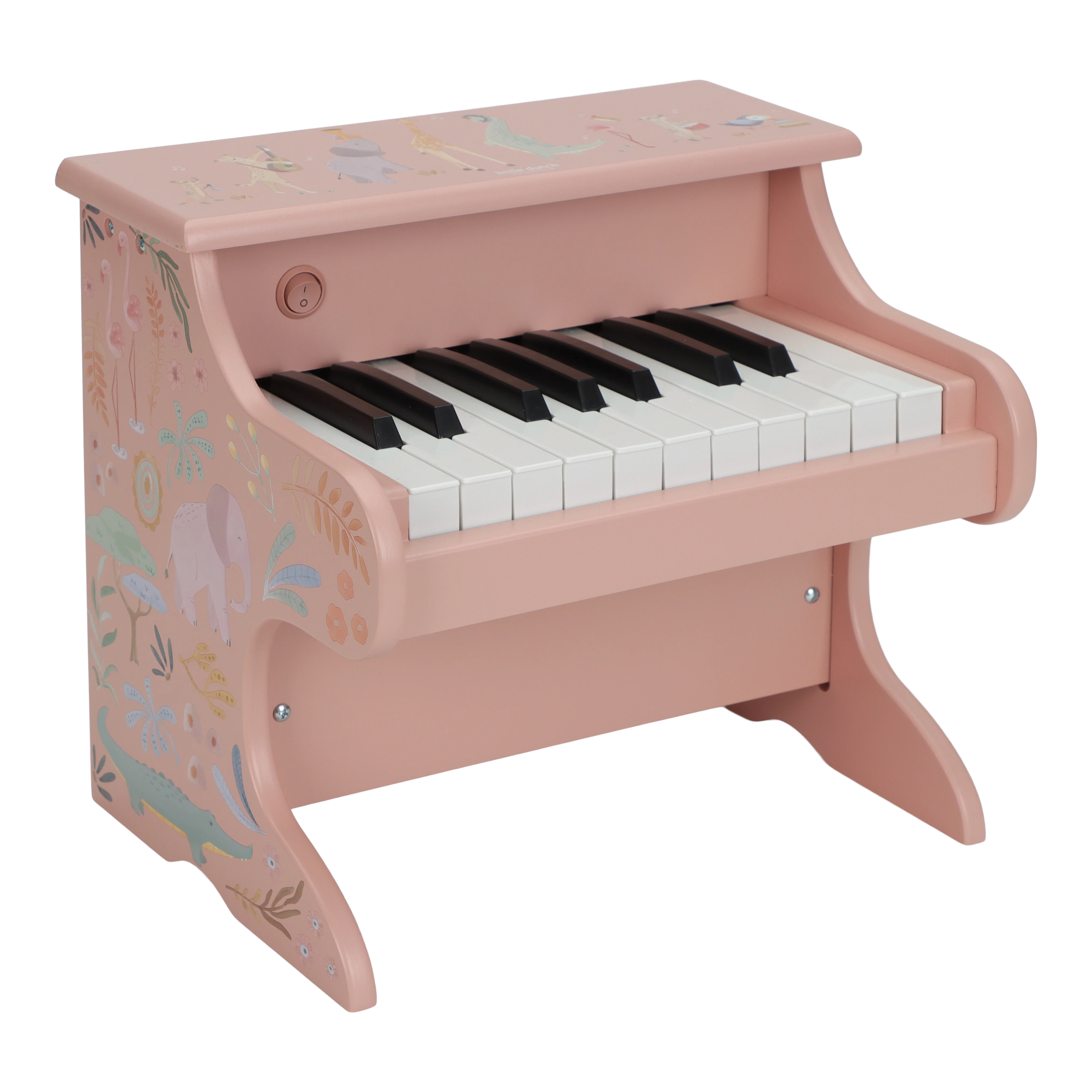 Little Dutch – Wooden piano – Pink – Safari Friends (LD7477) – Gratis frakt v:7832687 Little Dutch – Wooden piano – Pink – Safari Friends (LD7477) – Gratis frakt v:7832687