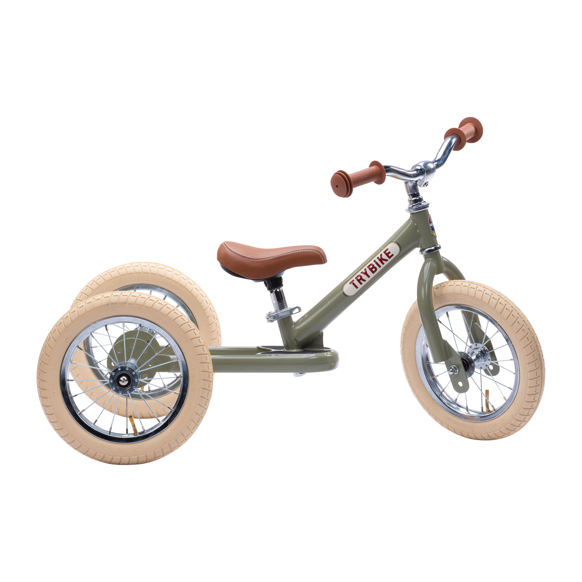 Trybike – 3 wheels steel – Vintage green (30TBS-3-GRN-VIN) – Gratis frakt v:7647004