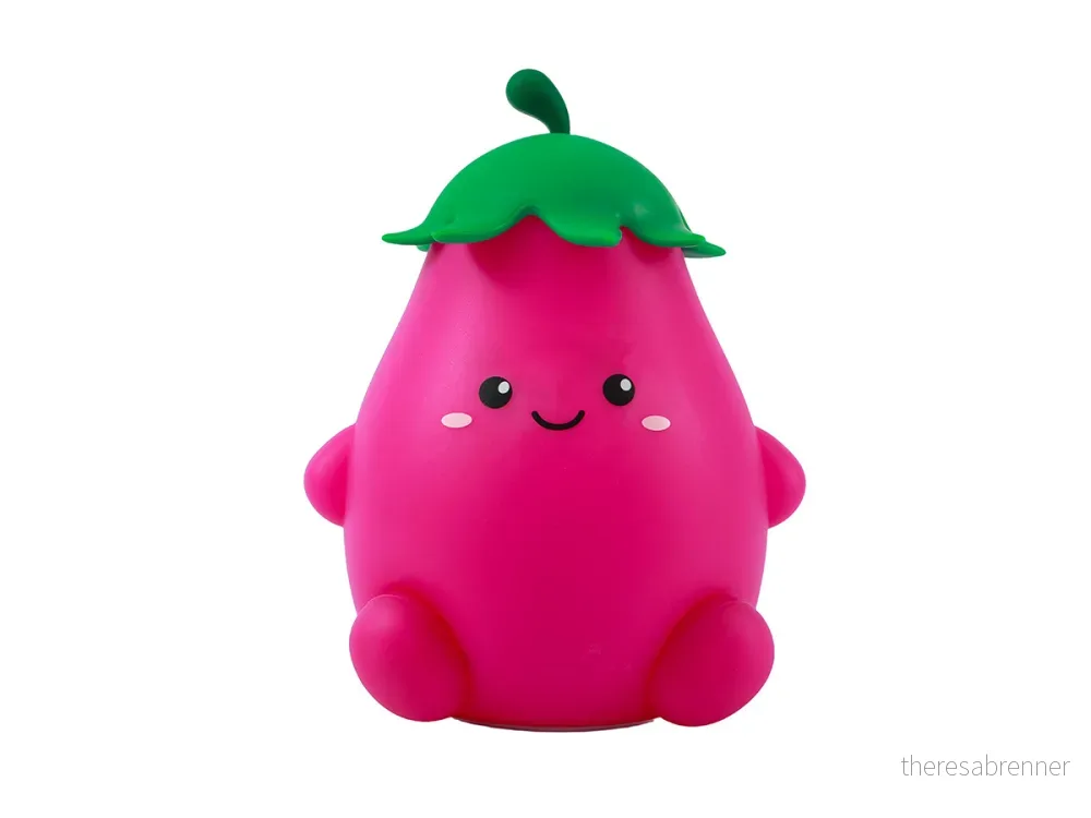 iTotal - Silicone Night Light - Ellie Eggplant (XL3219B) v:5967646