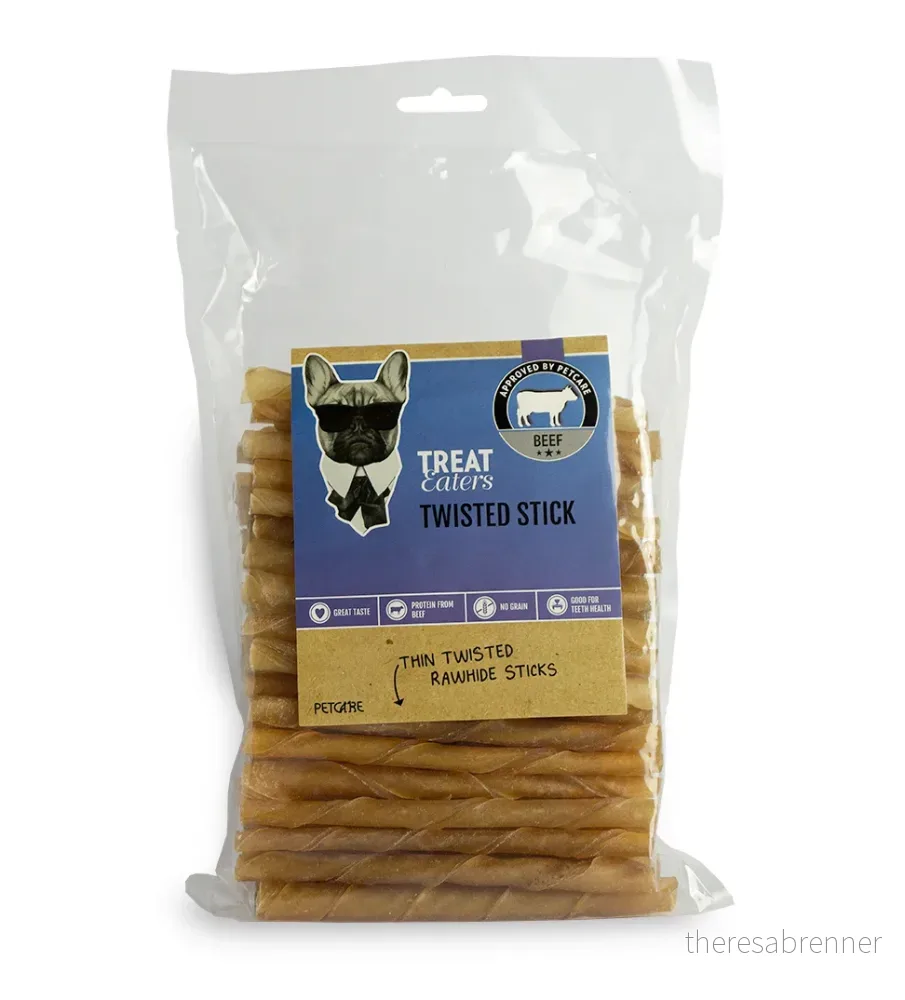Treateaters - Twisted stick natural 500g - (19502) v:8306337