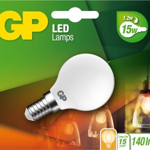 GP – LED Lamp Filament Frozen Mini Globe, E14, 1.2W (15W), 136lm v:7955938