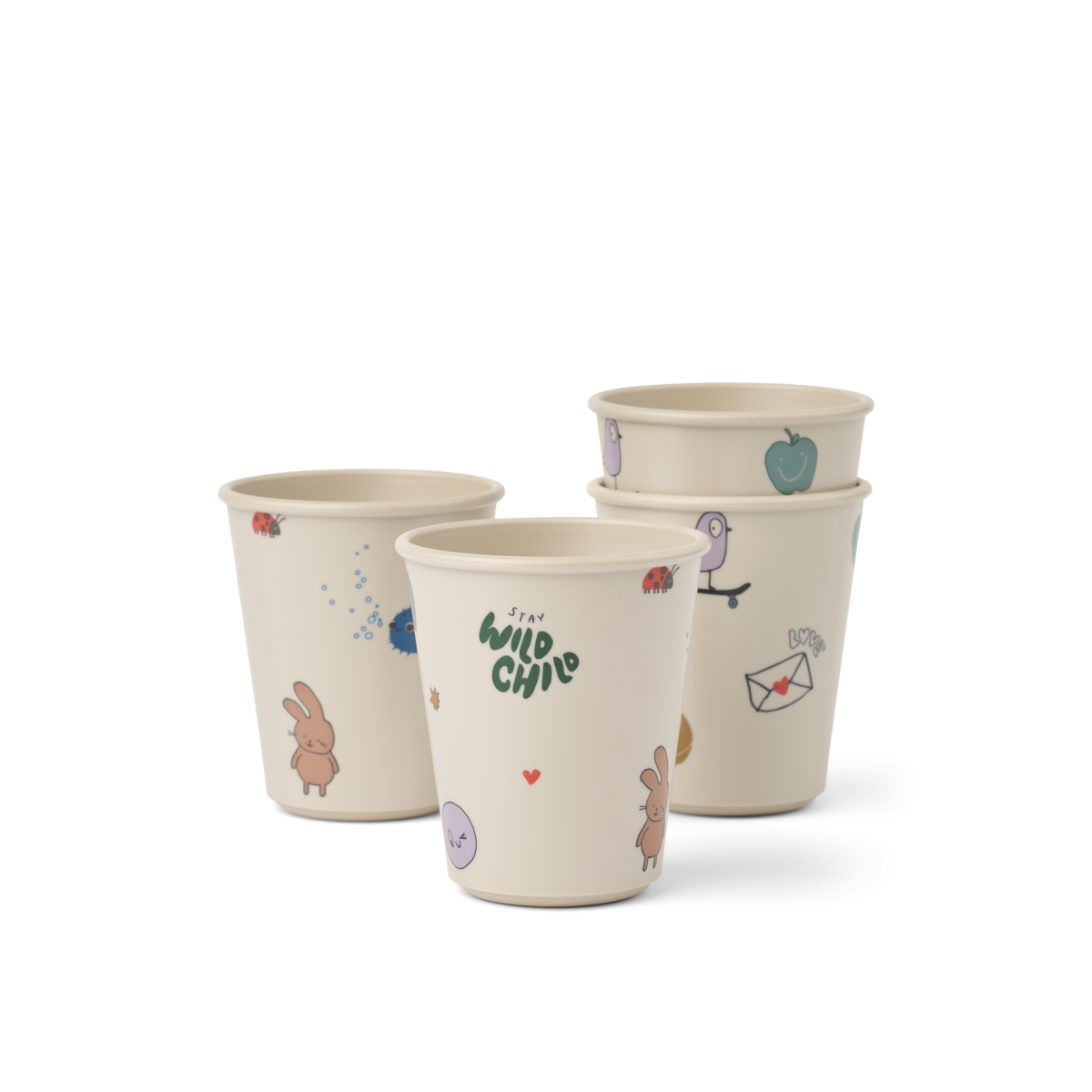 – Lana Cup 4-Pack – Tamtam / Sandy – One size v:7400479 – Lana Cup 4-Pack – Tamtam / Sandy – One size v:7400479