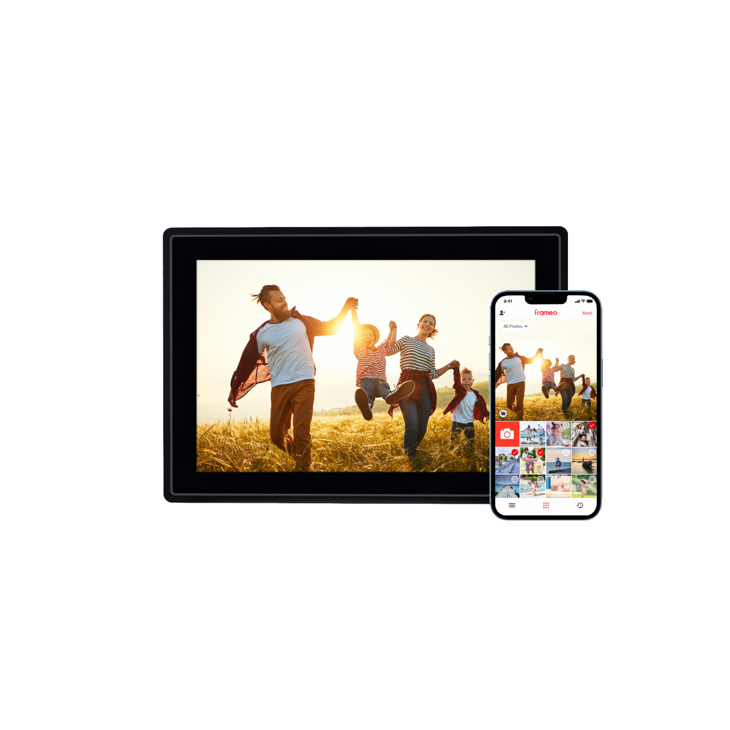 Rollei – Smartere bilderamme – 10" diagonal – WIFI – Appkontroll – Modell 100 svart – Gratis frakt v:8836392 Rollei – Smartere bilderamme – 10" diagonal – WIFI – Appkontroll – Modell 100 svart – Gratis frakt v:8836392