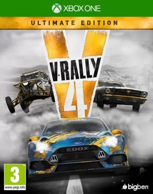 V-Rally 4 (Ultimate Edition) (FR/NL/Multi in Game) - Xbox One - Fransk - Ultimate Edition v:9192538