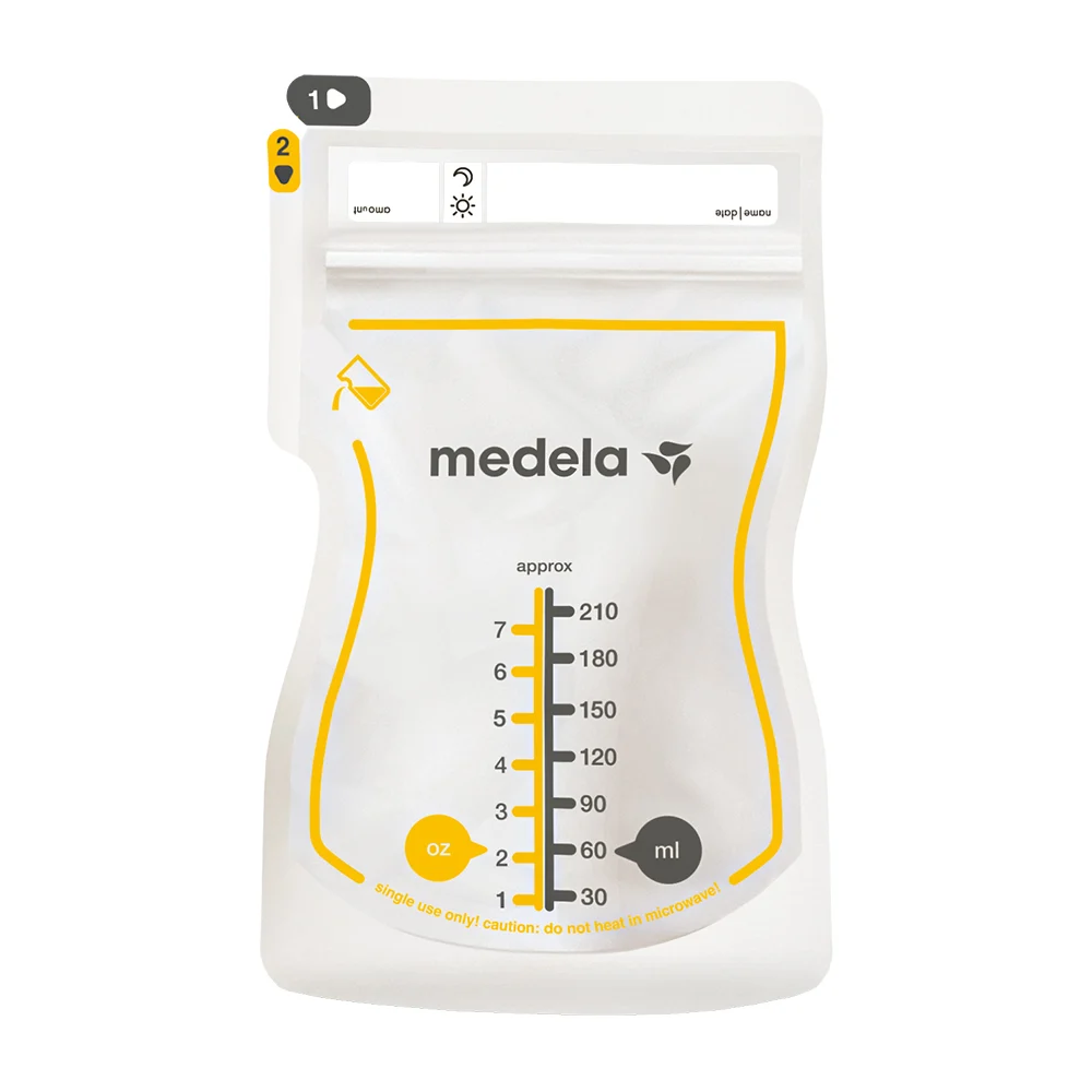 Medela – Easy Pour breast milk storage bags – 210 ml – 100 pcs v:3724311