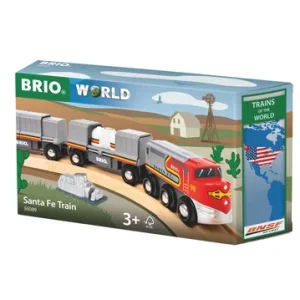 BRIO – Santa Fe Train (Trains of the World) – (36089) v:1845487 BRIO – Santa Fe Train (Trains of the World) – (36089) v:1845487