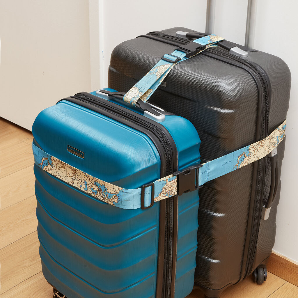 Kikkerland - World Traveler Luggage Straps (TT57) v:5901590