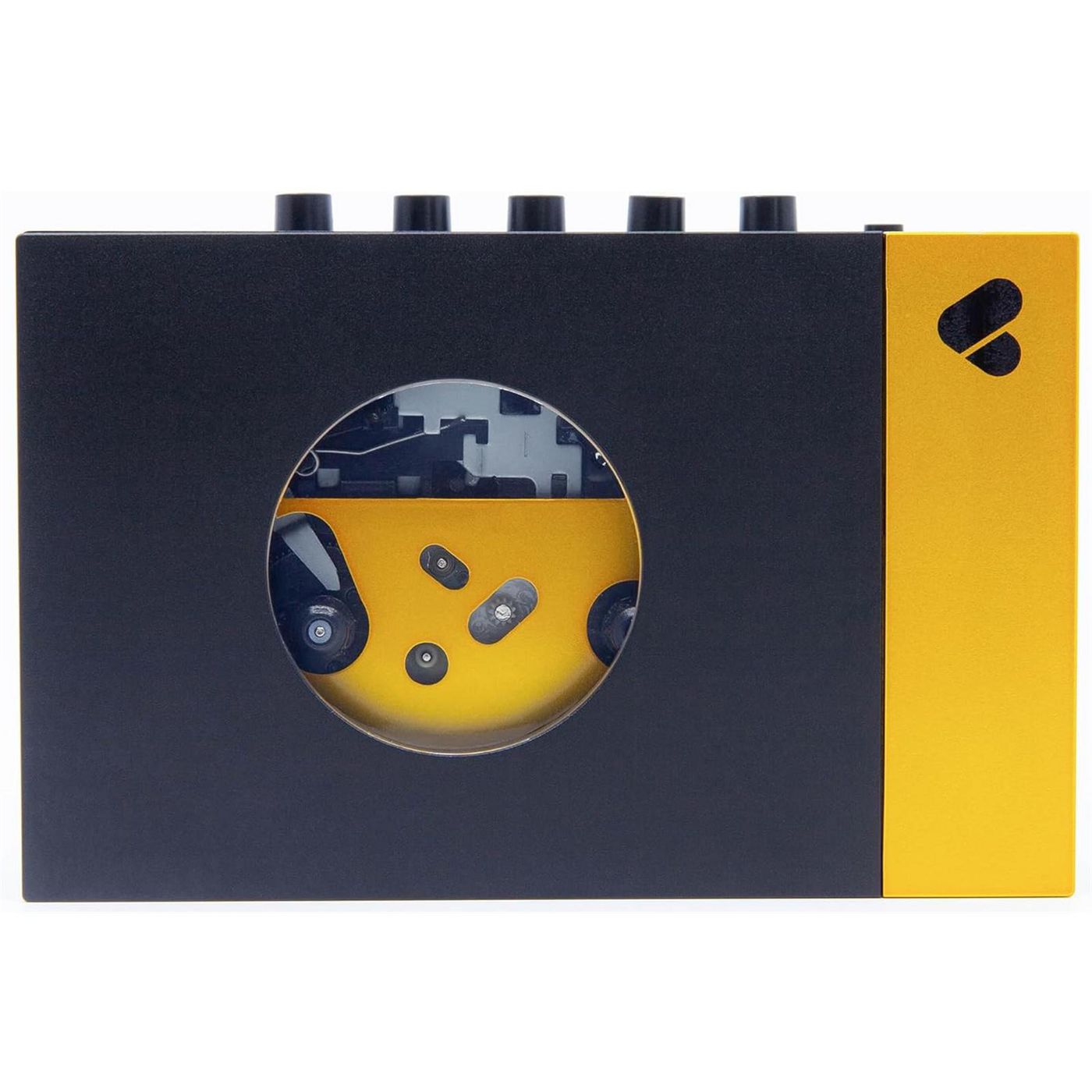 We Are Rewind – Cassette Player Recorder – Black & yellow – AMY – Gratis frakt v:3089566 We Are Rewind – Cassette Player Recorder – Black & yellow – AMY – Gratis frakt v:3089566