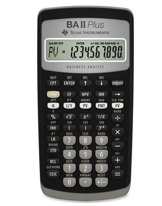Texas Instruments - BA ll Plus Financial Calculator v:7557190