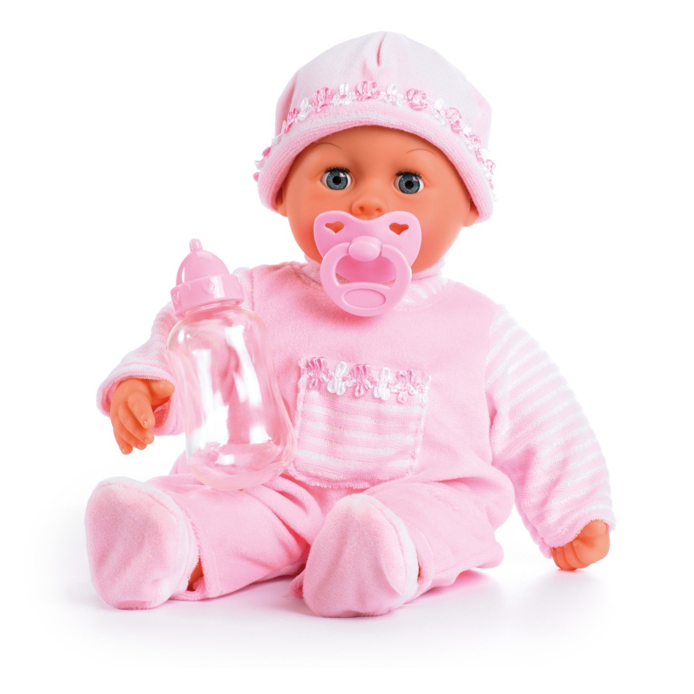 Bayer - Doll - First Word Baby soft pink 38cm (93824CK) v:9721939