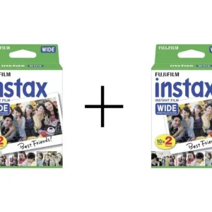 Fuji – Instax WIDE film 20shots – BUNDLE with 2 x 20shots – Gratis frakt v:7115374 Fuji – Instax WIDE film 20shots – BUNDLE with 2 x 20shots – Gratis frakt v:7115374