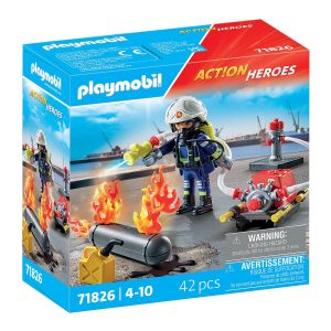 PLAYMOBIL – Firefighter with Water Pump (71826) v:8909662 PLAYMOBIL – Firefighter with Water Pump (71826) v:8909662