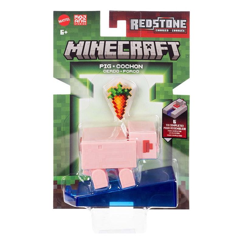 Minecraft – Biome Builds – Pig – Pig 8 cm – Minecraft v:2795078
