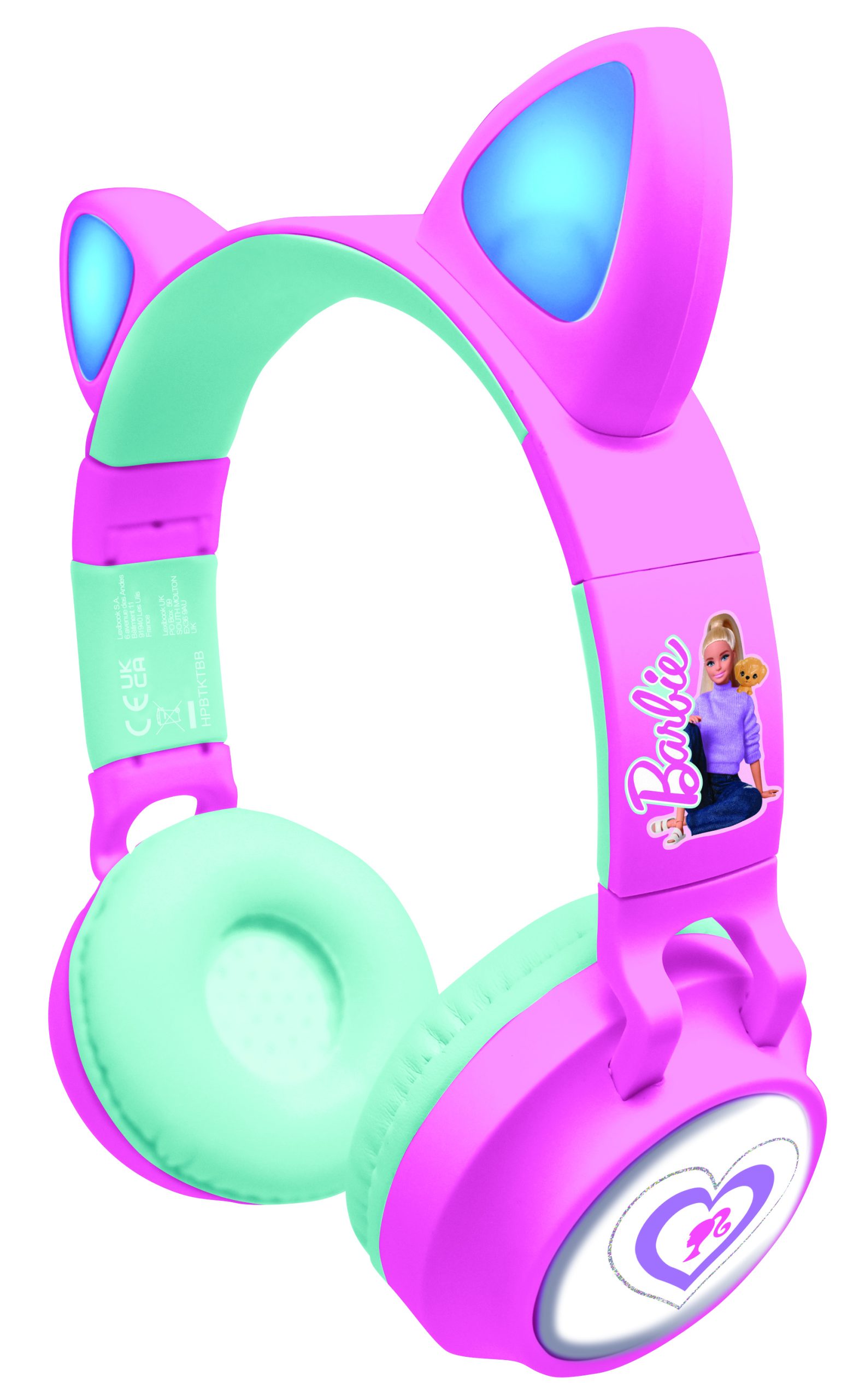 Lexibook - Barbie Bluetooth headphones with light (HPBTKTBB) v:5625421
