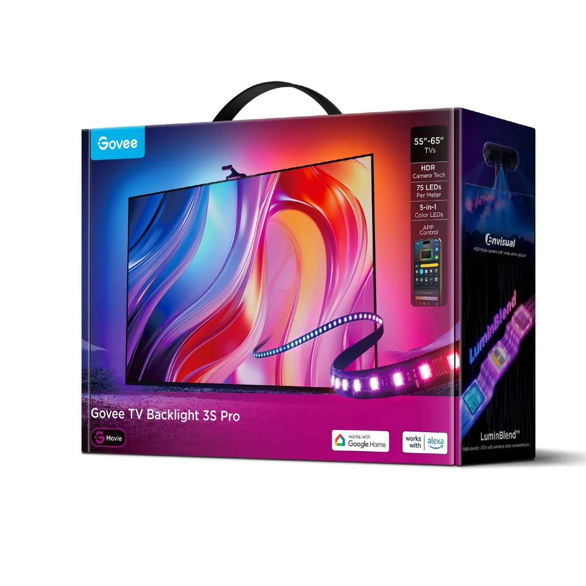 Govee – TV Backlight 3 Pro 55-65 inch – E – Gratis frakt v:6342030