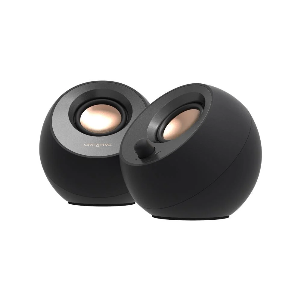 Creative – Pebble V3 2.0 USB-C Speakers with Bluetooth 5.0, Black v:4144090 Creative – Pebble V3 2.0 USB-C Speakers with Bluetooth 5.0, Black v:4144090