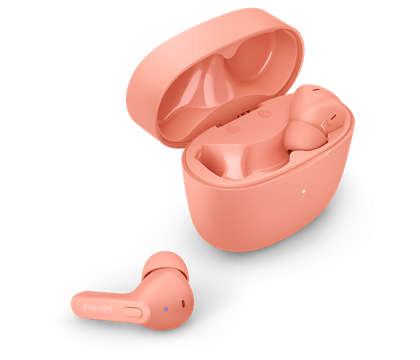 Philips Audio - True Wireless Headphones - Pink - Pink v:5782140