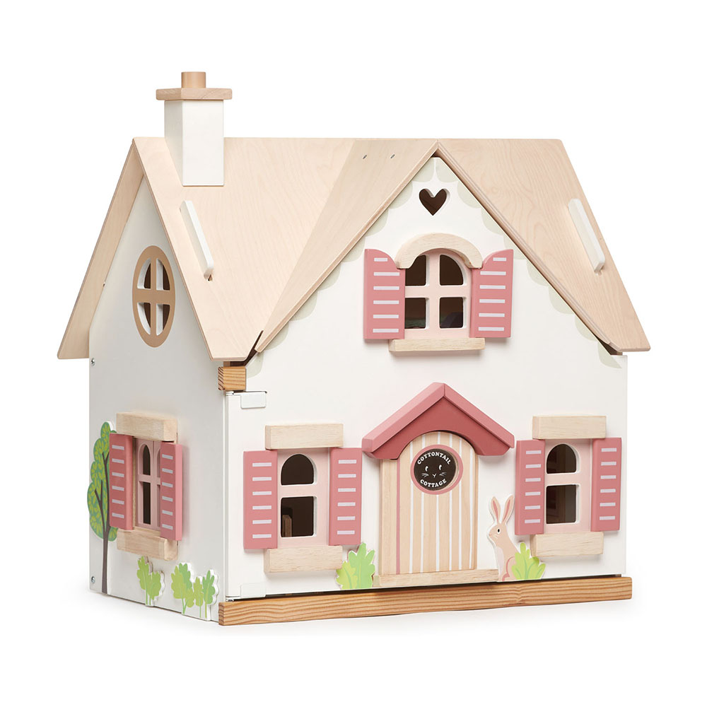 Tender Leaf – Dollhouse with Furniture – Cottontail Cottage – (TL8123) – Gratis frakt v:5737702